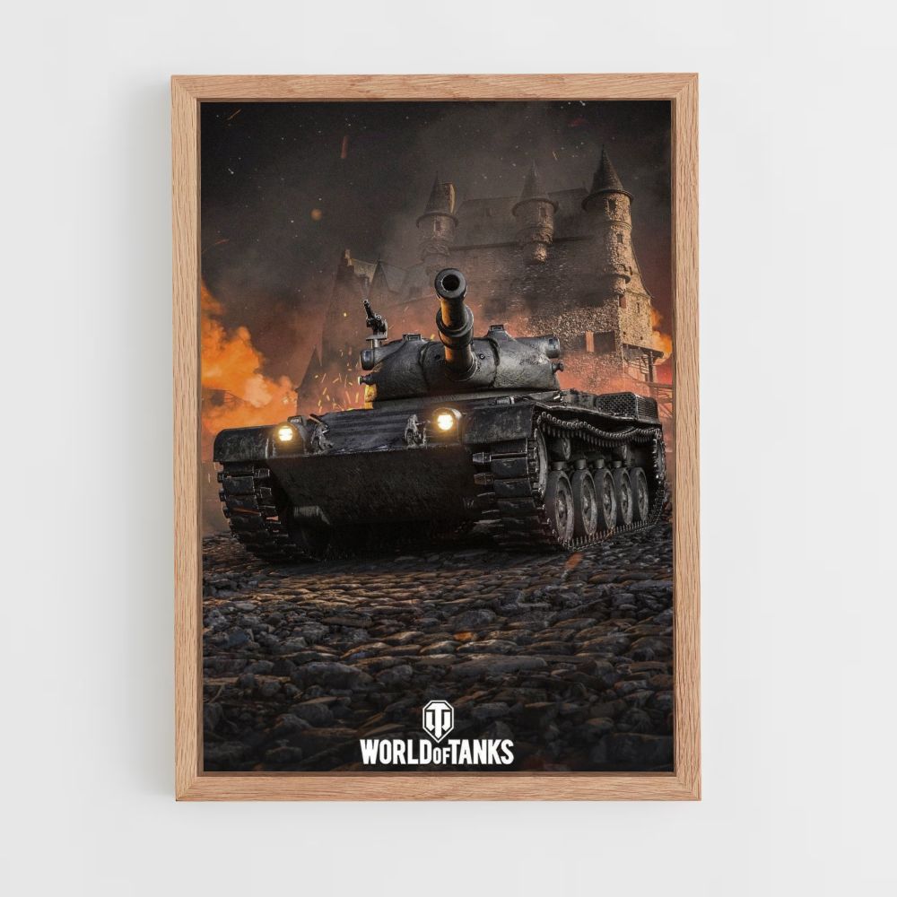 Poster Tank Feu