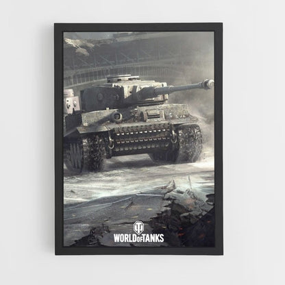 Poster World of Tanks Gris