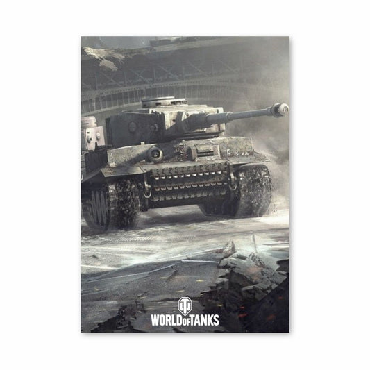 Poster World of Tanks Gris