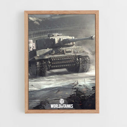 Poster World of Tanks Gris