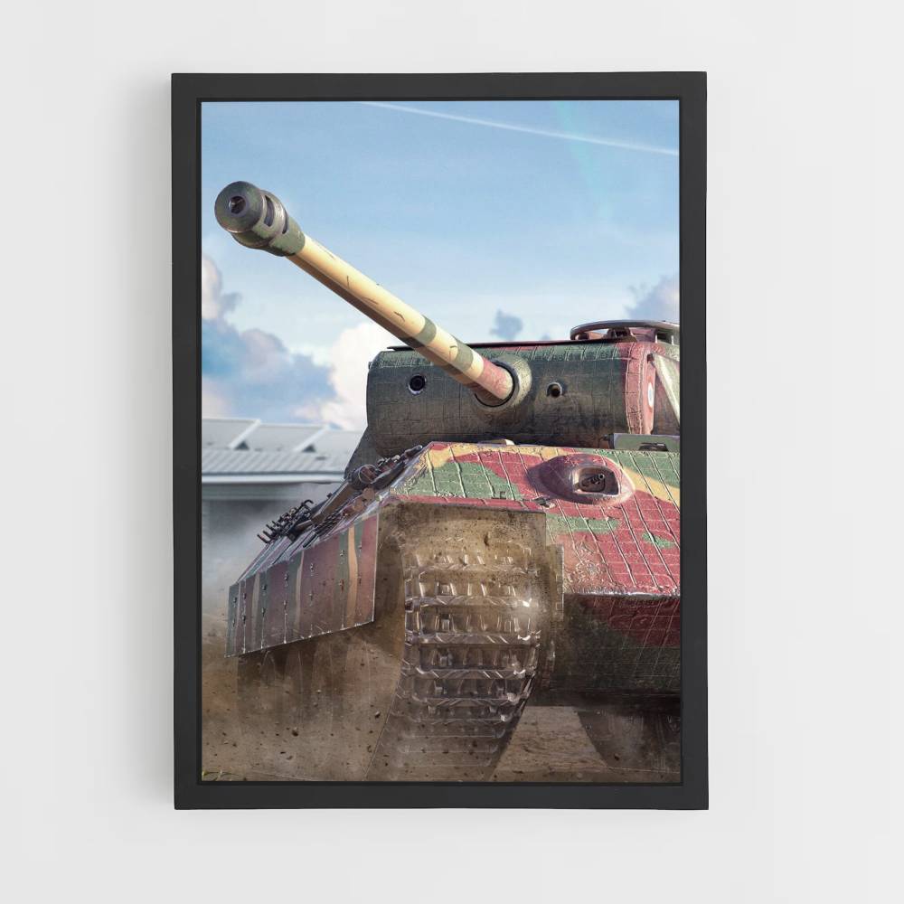 Poster World of Tanks Camo Rose