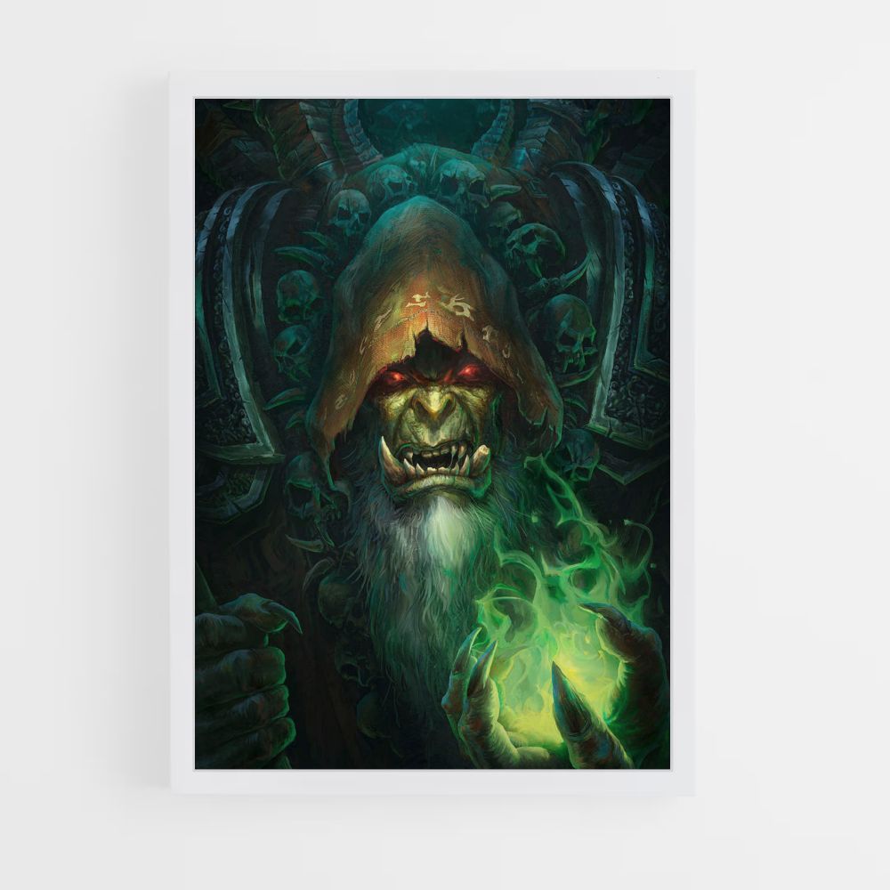 Poster World of Warcraft Orc