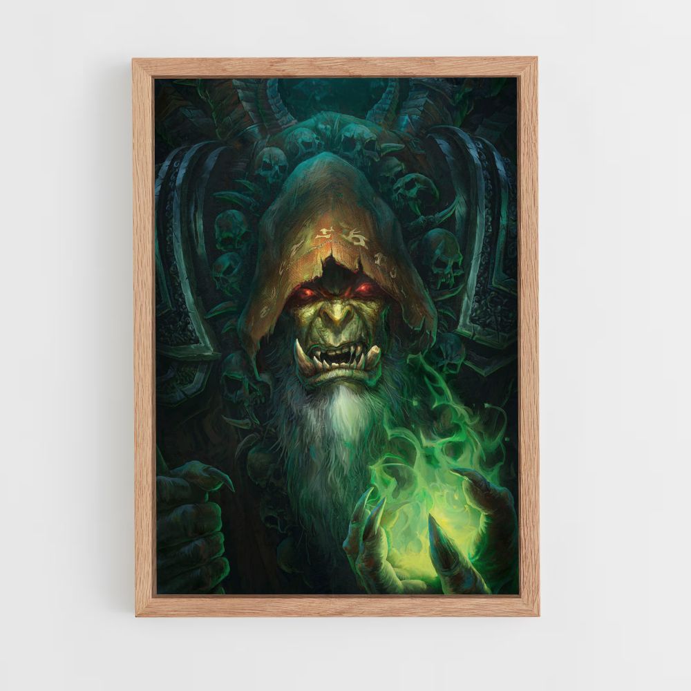 Poster World of Warcraft Orc