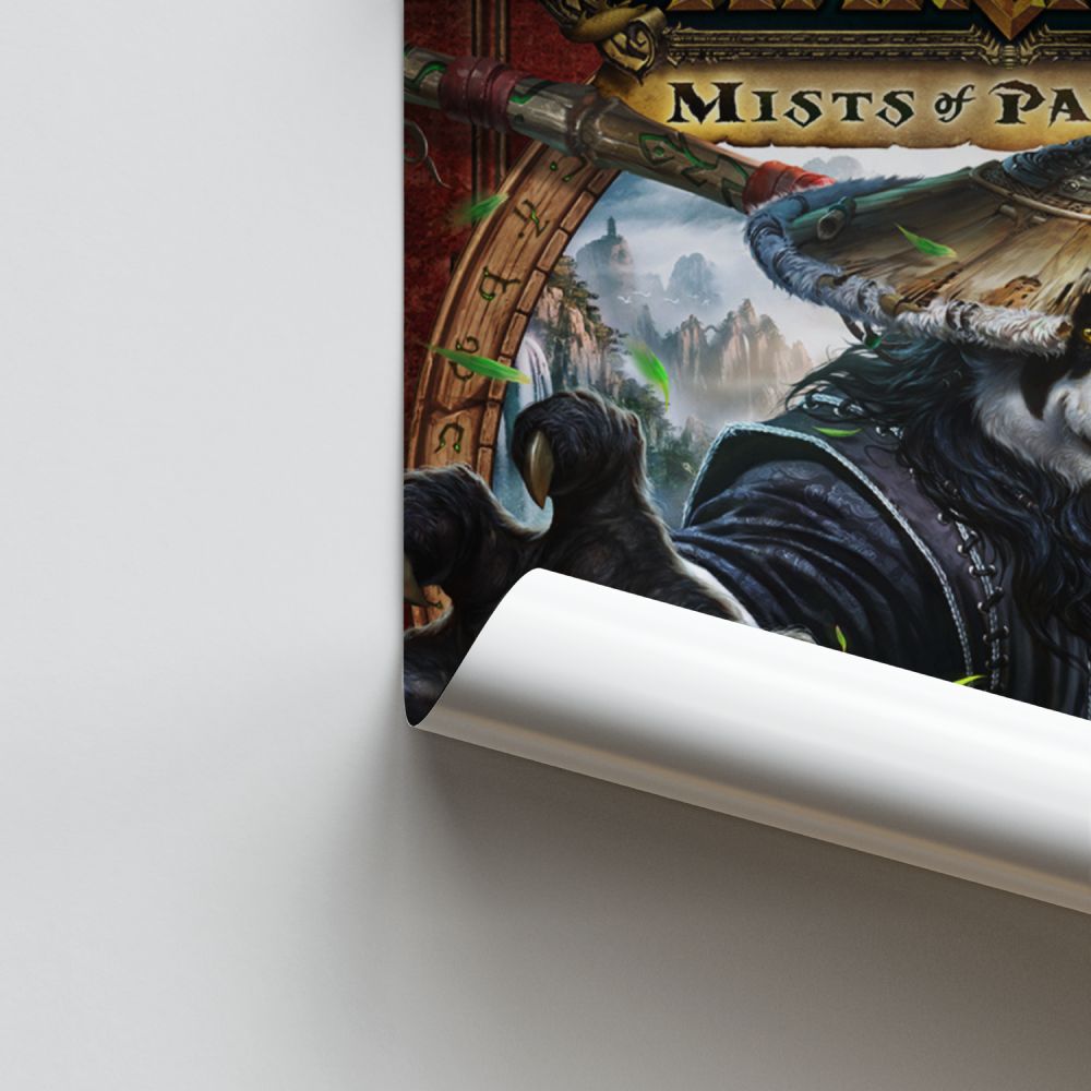 Poster World of Warcraft Mists of Pandaria