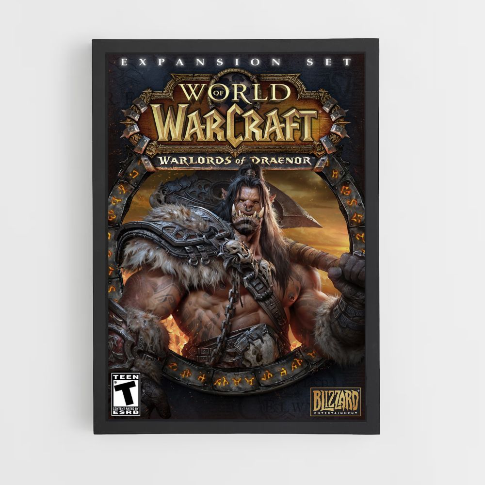 Poster World of Warcraft Warlords of Draenor