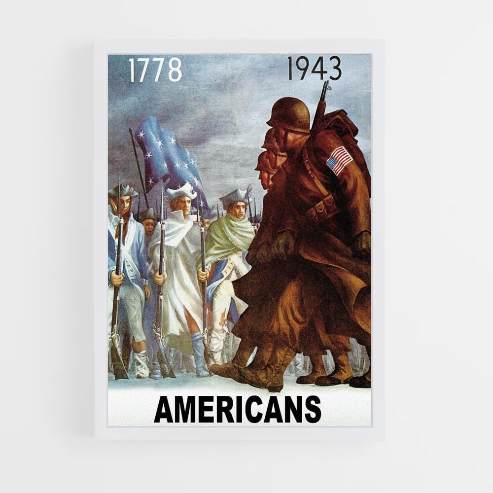 Poster Americain 1943