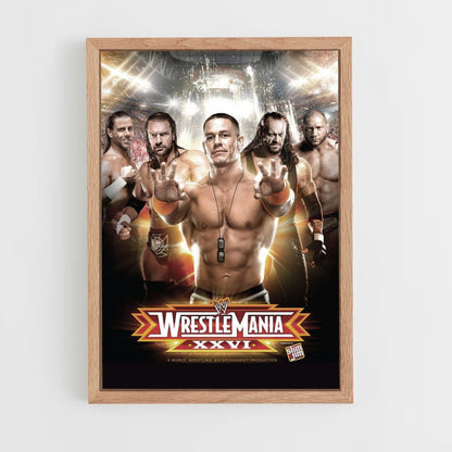 Poster Wrestle Mania XXVI