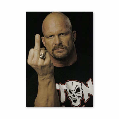 Poster Stone Cold WWE