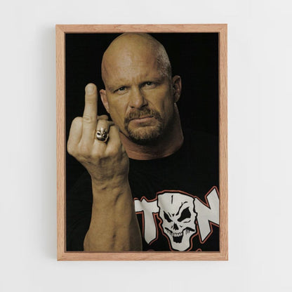 Poster Stone Cold WWE