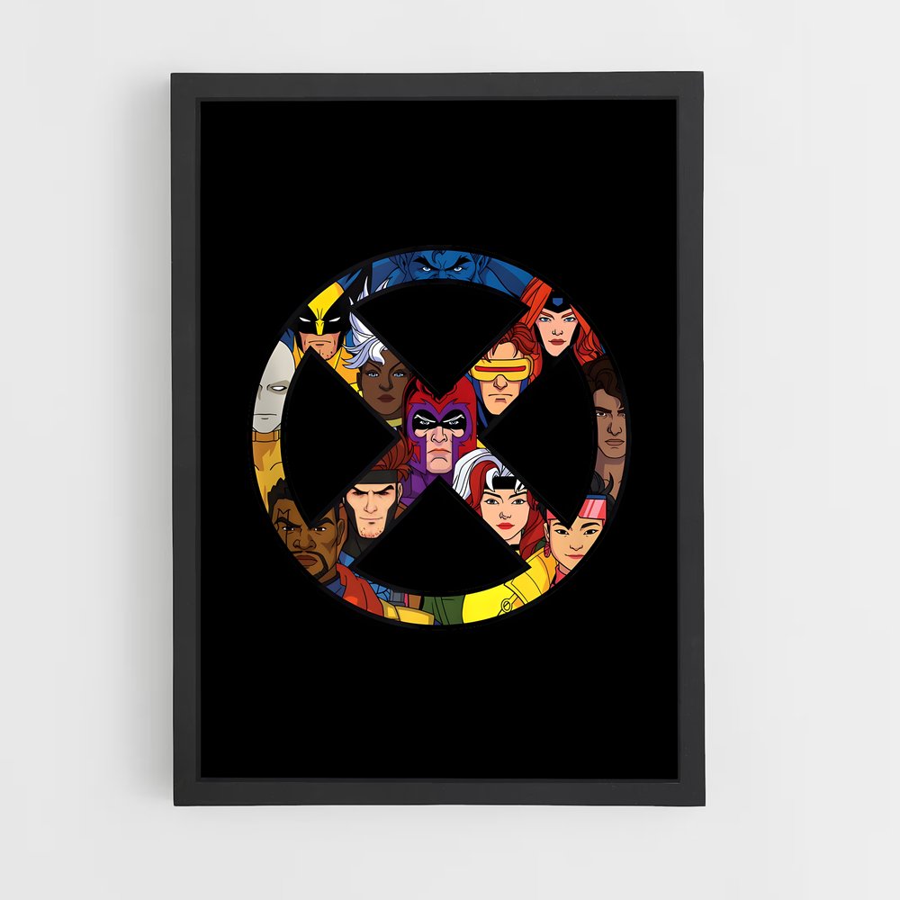 xmen-2 cadre Noir