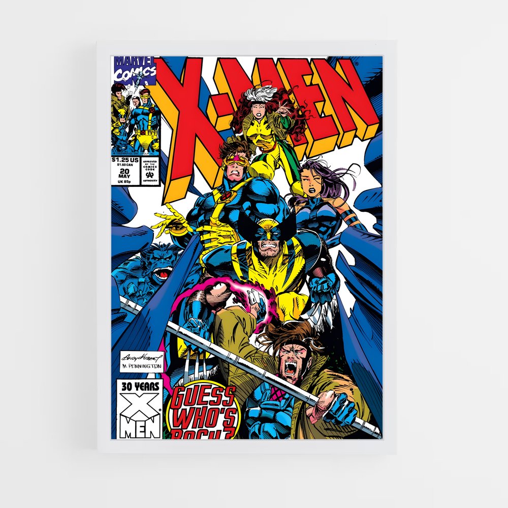 xmen-22 cadre Blanc