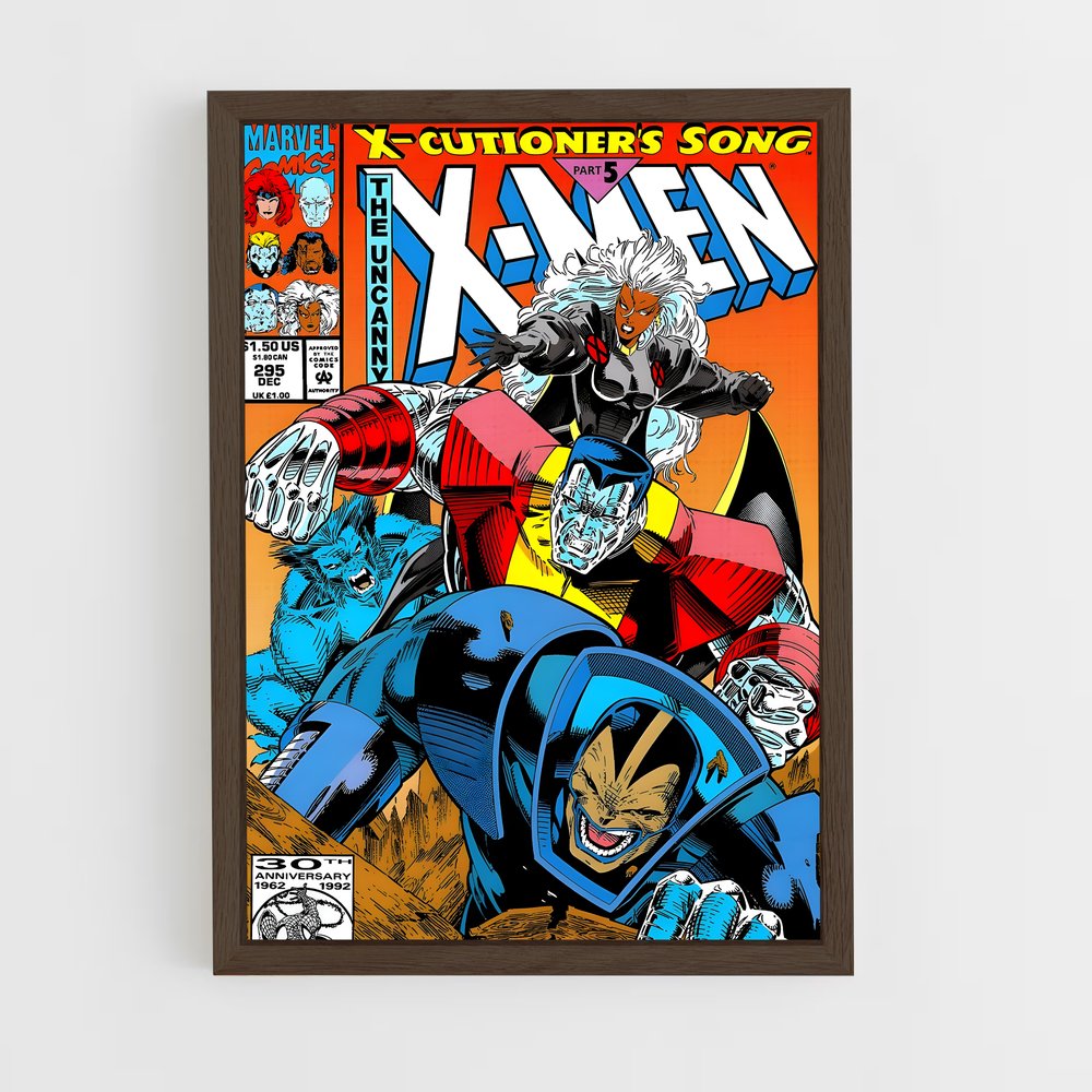 xmen-23 cadre Bois foncé