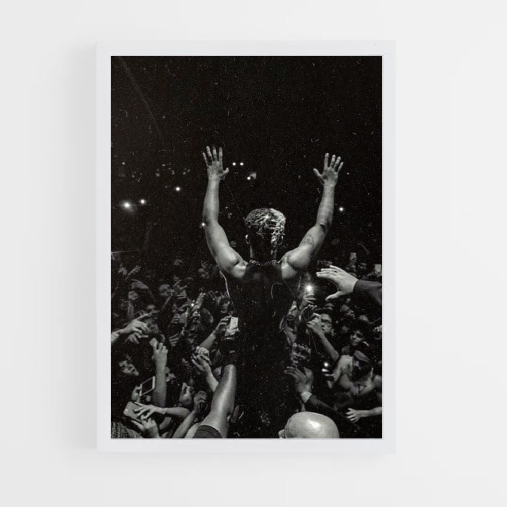 Poster xxxTentation Noir et Blanc