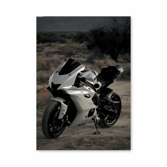 Poster Yamaha Blanche