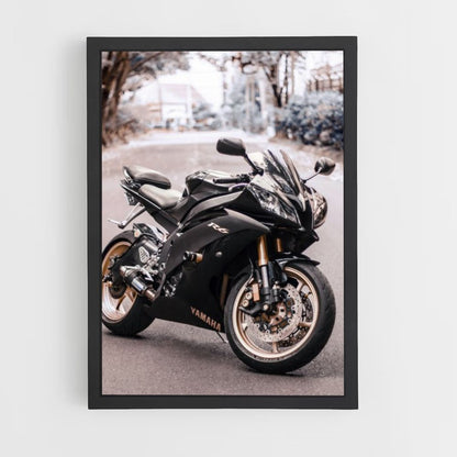 Poster Yamaha Noire