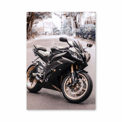 Poster Yamaha Noire