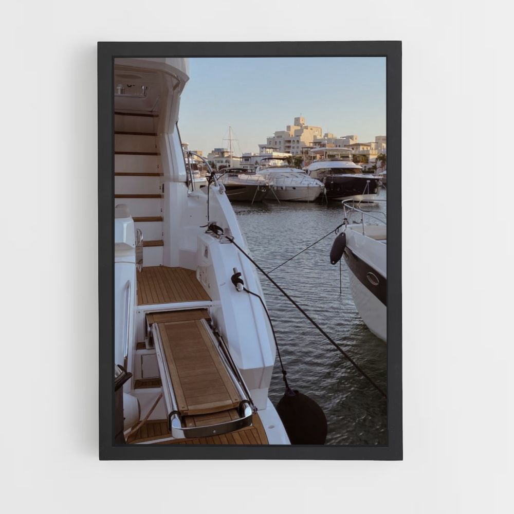 Poster Yacht Luxe