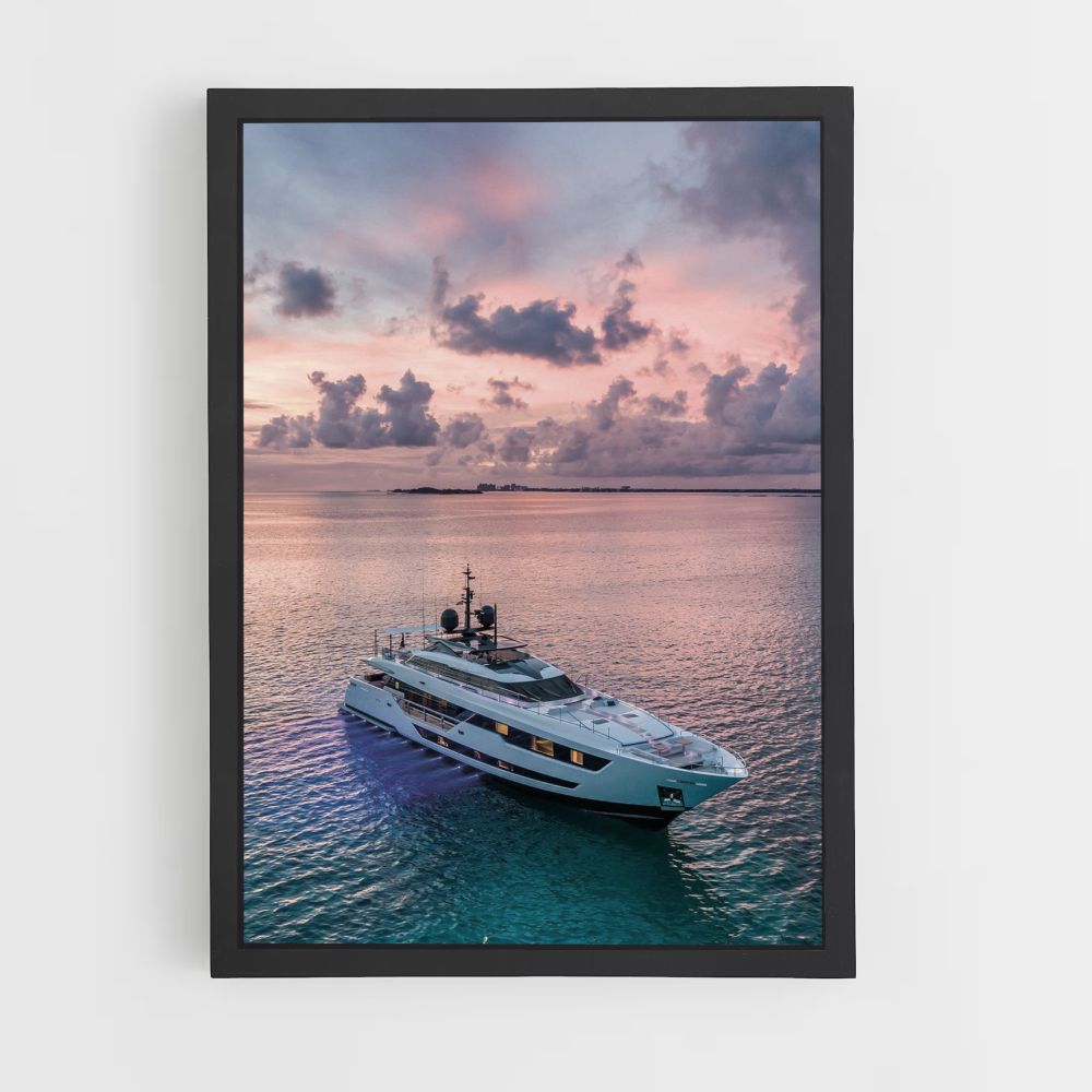 Poster Yacht Fête