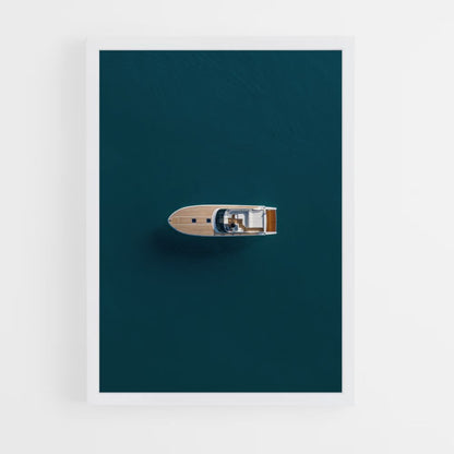 Poster Yacht Océan