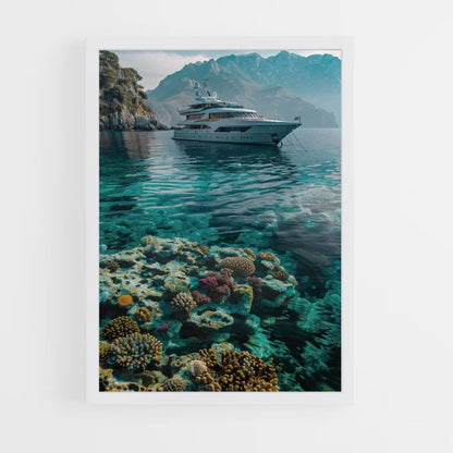 Poster Yacht Corail