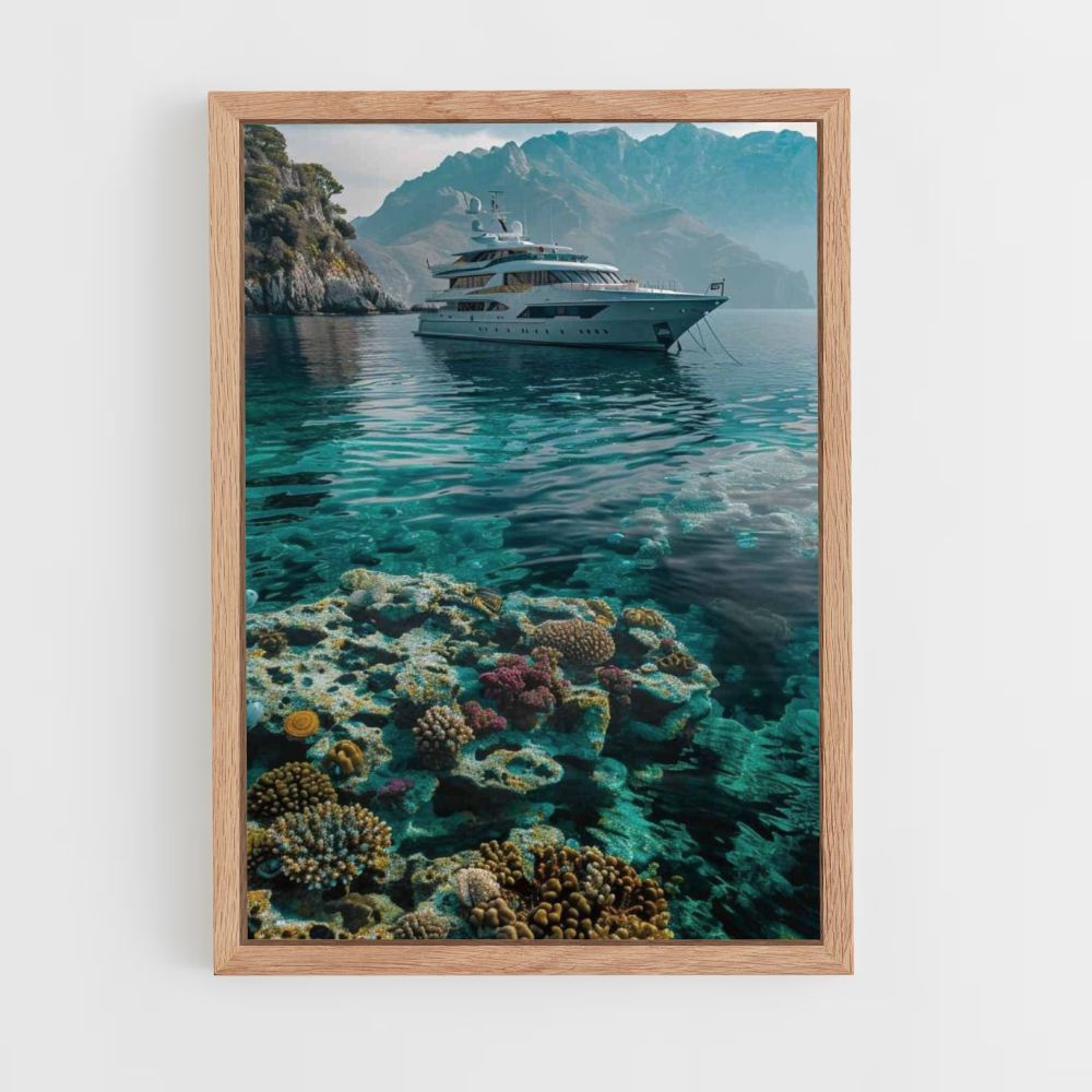 Poster Yacht Corail