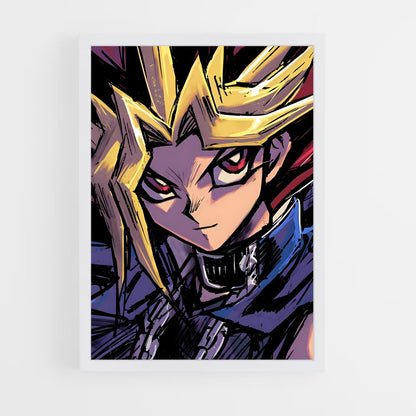 yu-gi-oh-10 cadre Blanc