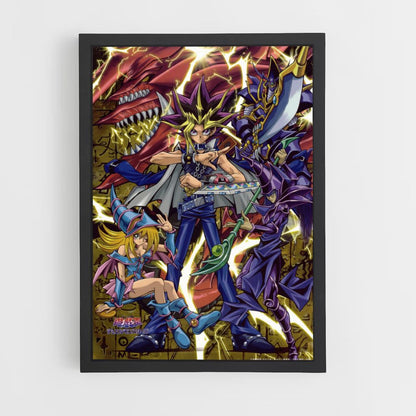 Poster Yu Gi Oh Monstres