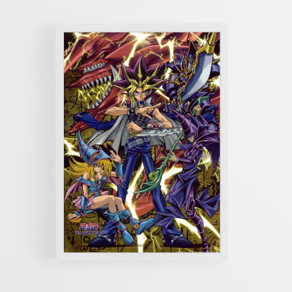 Poster Yu Gi Oh Monstres