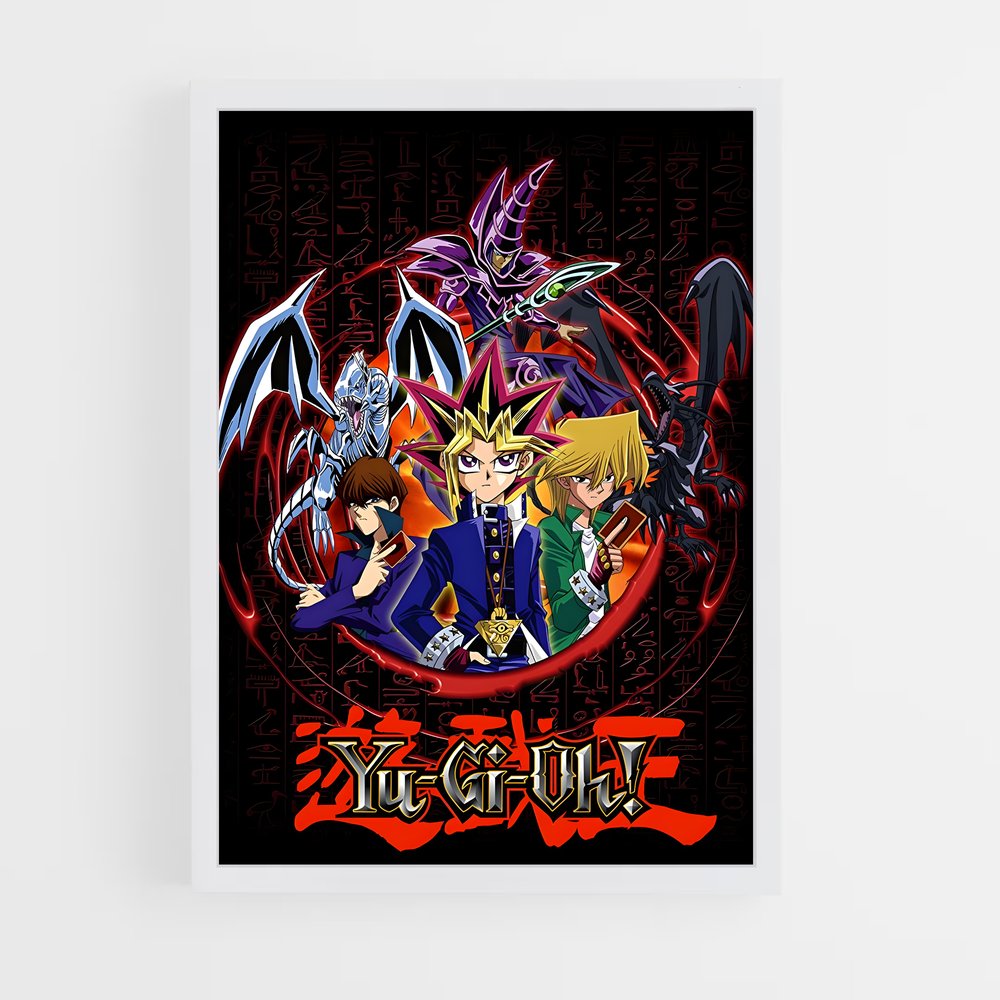 yu-gi-oh-9 cadre Blanc