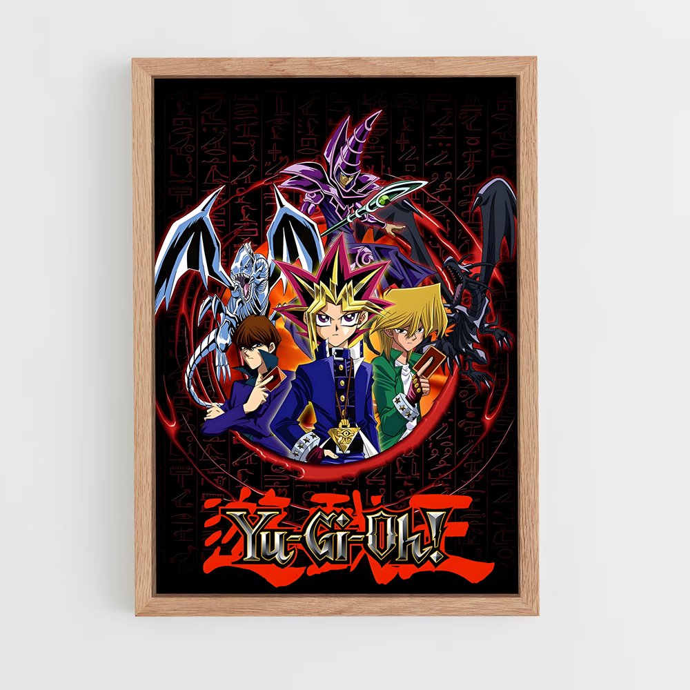 yu-gi-oh-9 cadre Bois clair