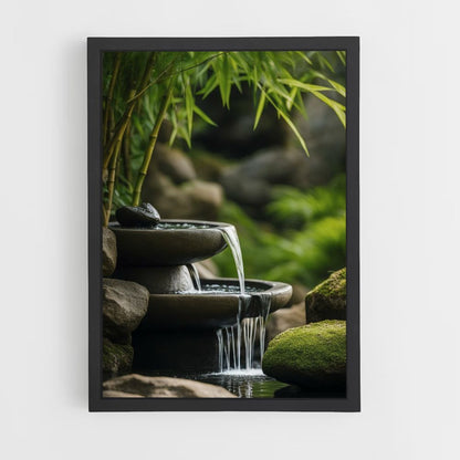 Poster Fontaine Zen