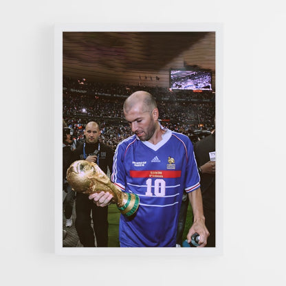 zidane-2 cadre Blanc
