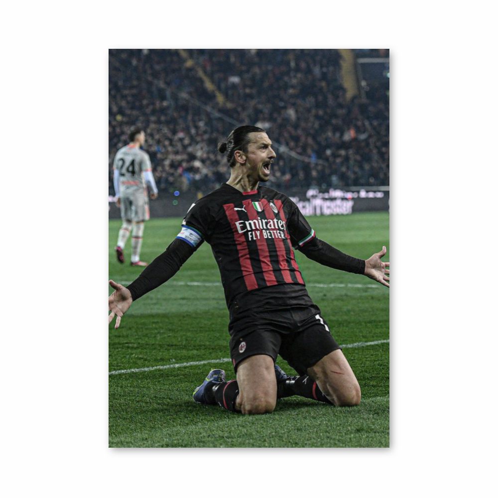 Poster Zlatan Glissade