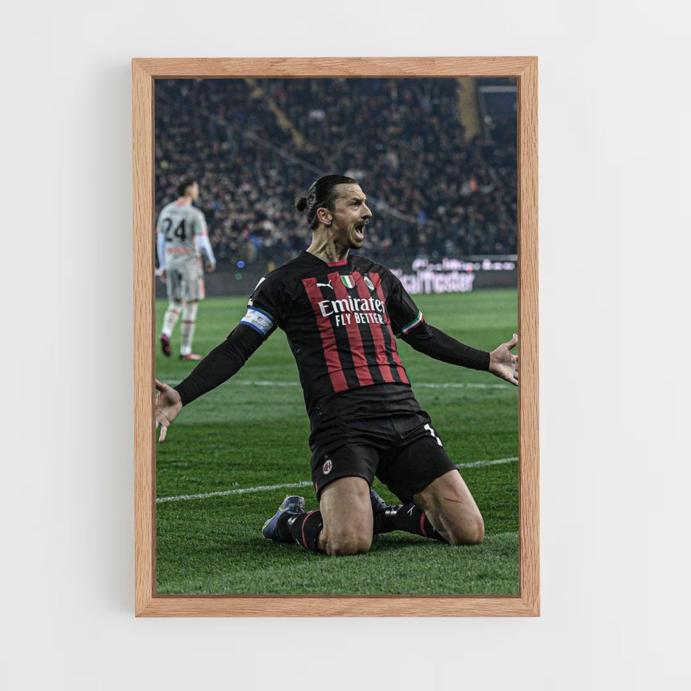 Poster Zlatan Glissade