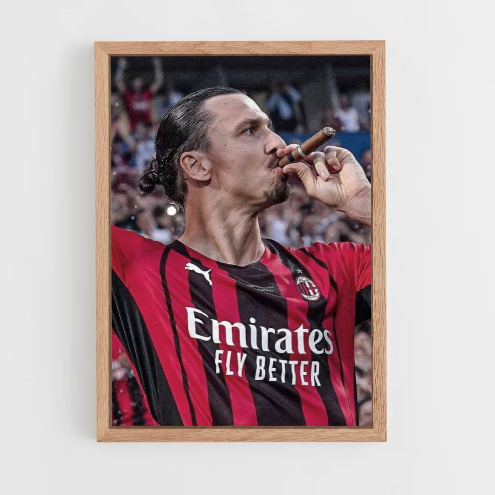 Poster Zlatan Ibrahimovic Fume